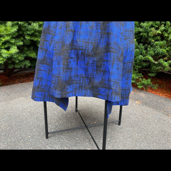 DKNY Blue & Black Dress 12 - Picture 5 of 6